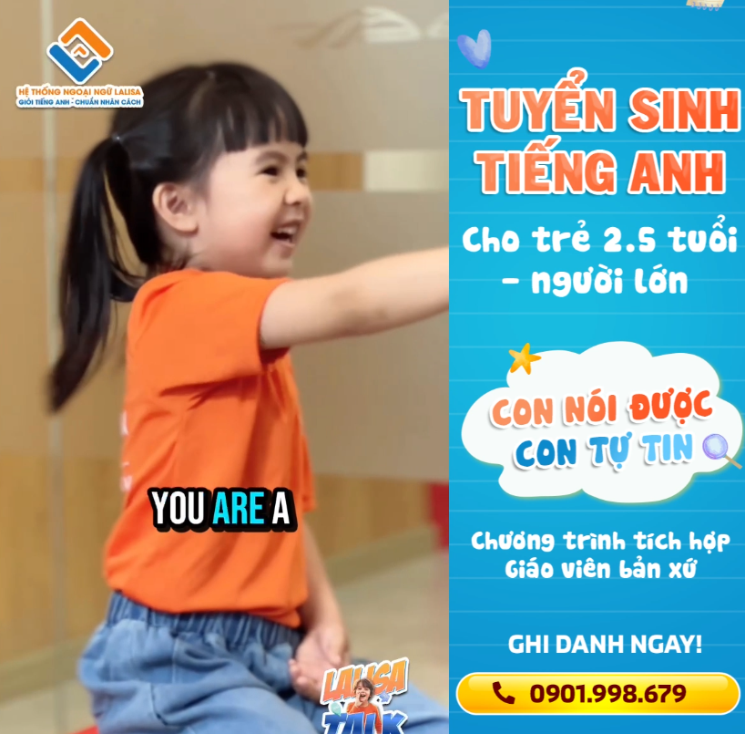 Lấy lại tiếng anh cho trẻ mất gốc